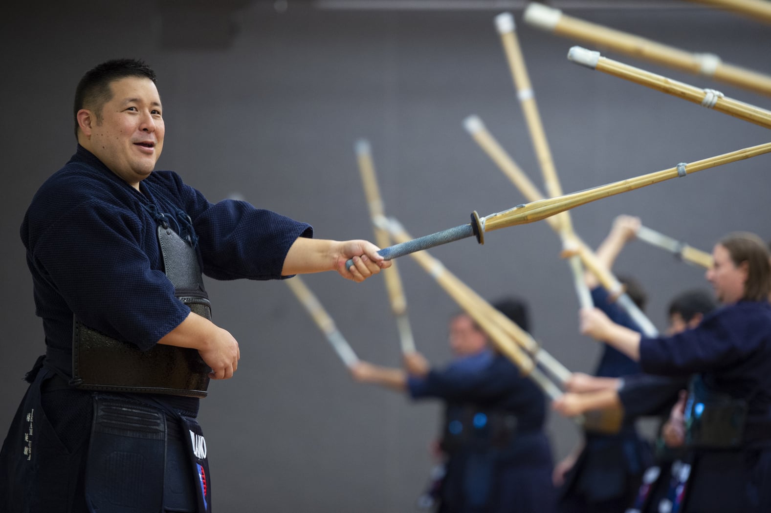 Kendo Training Session Picture Background