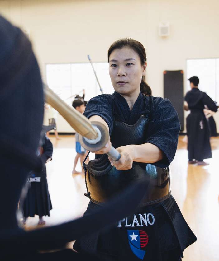 Song Yi Yang in Kendo Gear